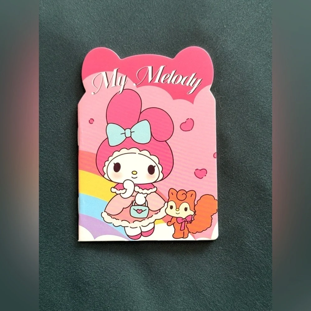 Sanrio My Melody Themed Pink Small Notebook- Great for Writing Notes and List